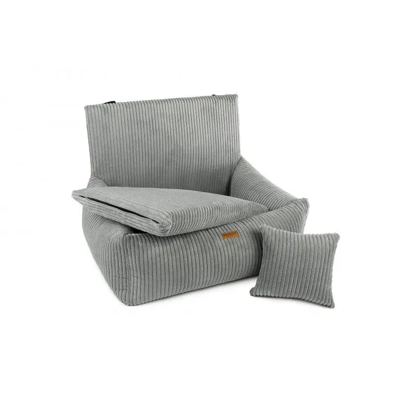 Fotelik samochodowy szary - MILANO GREY DENZOO