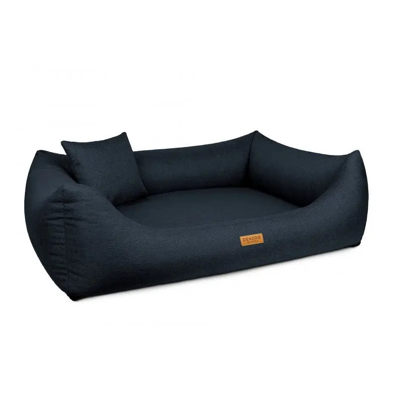 Legowisko dla psa i kota ortopedyczne granatowe - MODENA NAVY BLUE DENZOO
