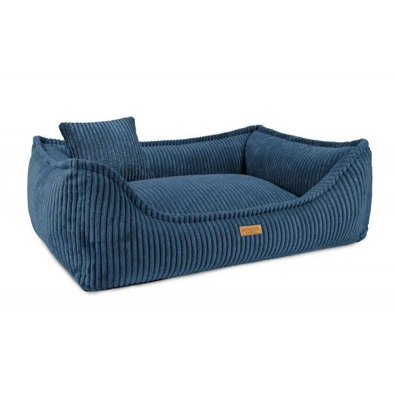 Legowisko premium dla psa i kota ortopedyczne granatowe - MILANO NAVY BLUE DENZOO
