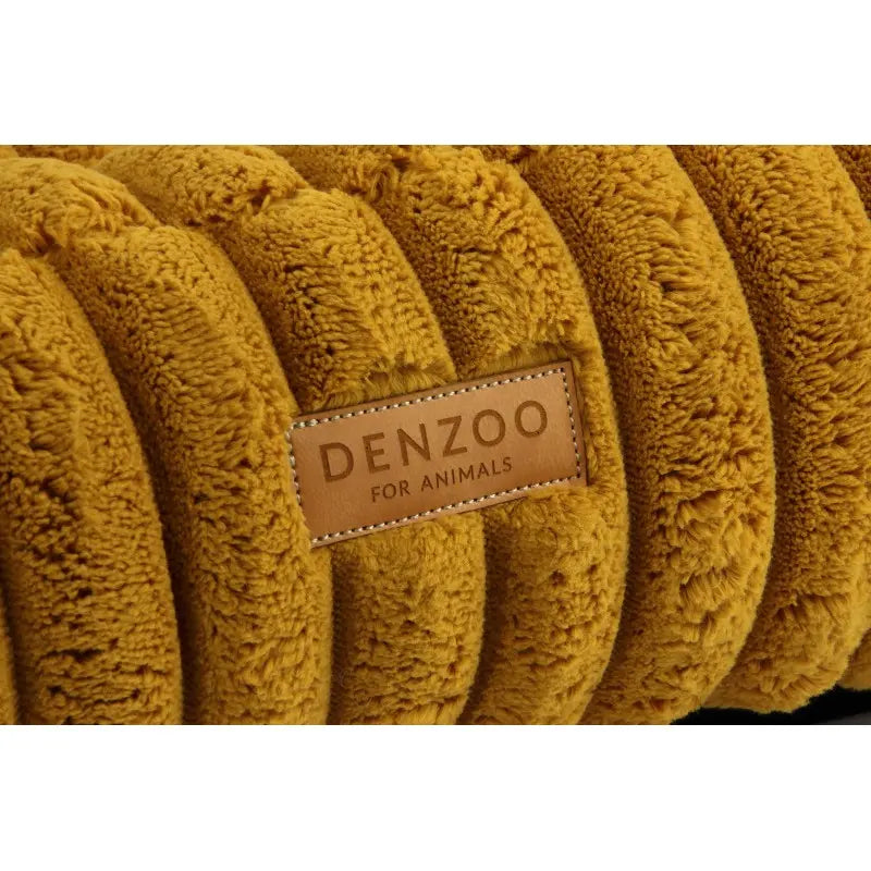 Legowisko premium dla psa i kota ortopedyczne musztardowe - PALERMO MUSTARD DENZOO