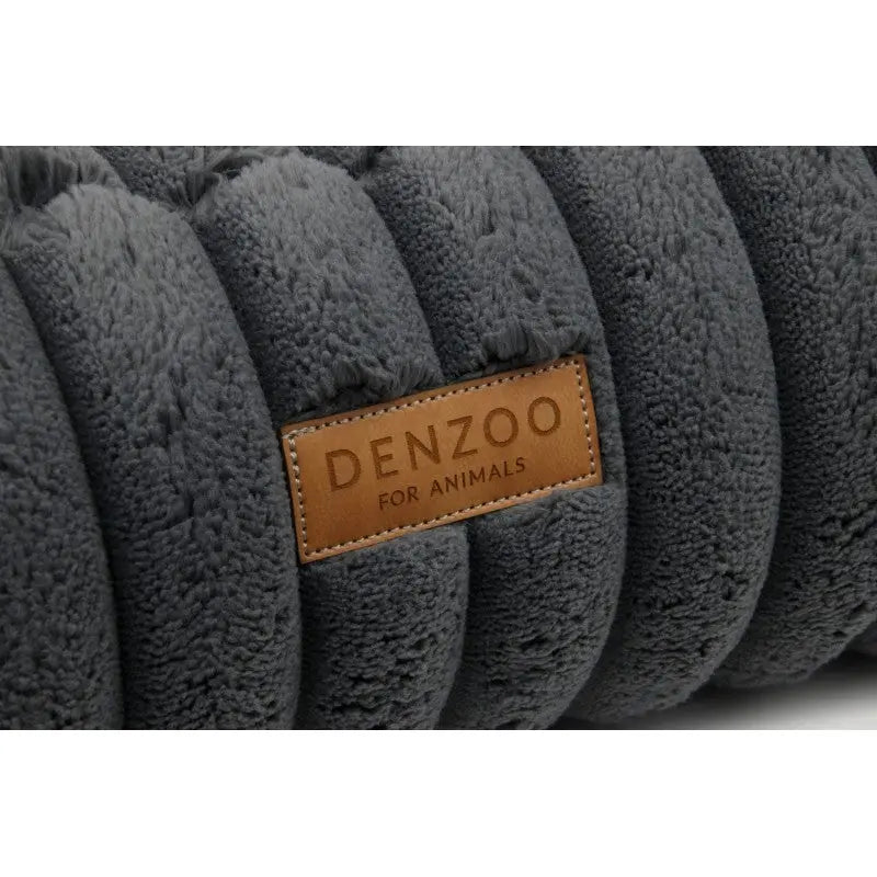 Legowisko premium dla psa i kota ortopedyczne ciemno szare - PALERMO DARK GREY DENZOO
