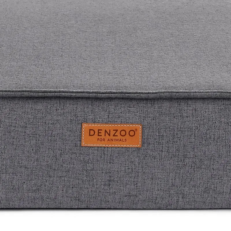 MATERAC dla psa i kota ortopedyczny ciemnoszary - ROMA DARK GREY DENZOO
