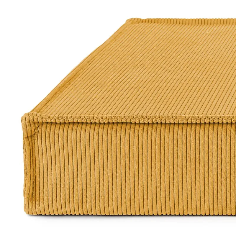 MATERAC dla psa i kota ortopedyczny musztardowy - TORINO MUSTARD DENZOO