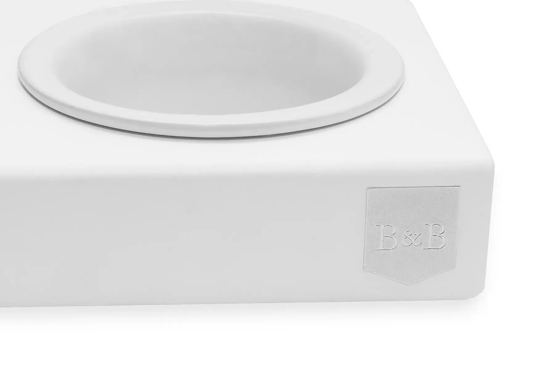 Miska dla psa SOLO CERAMIC biała Bowl & Bone