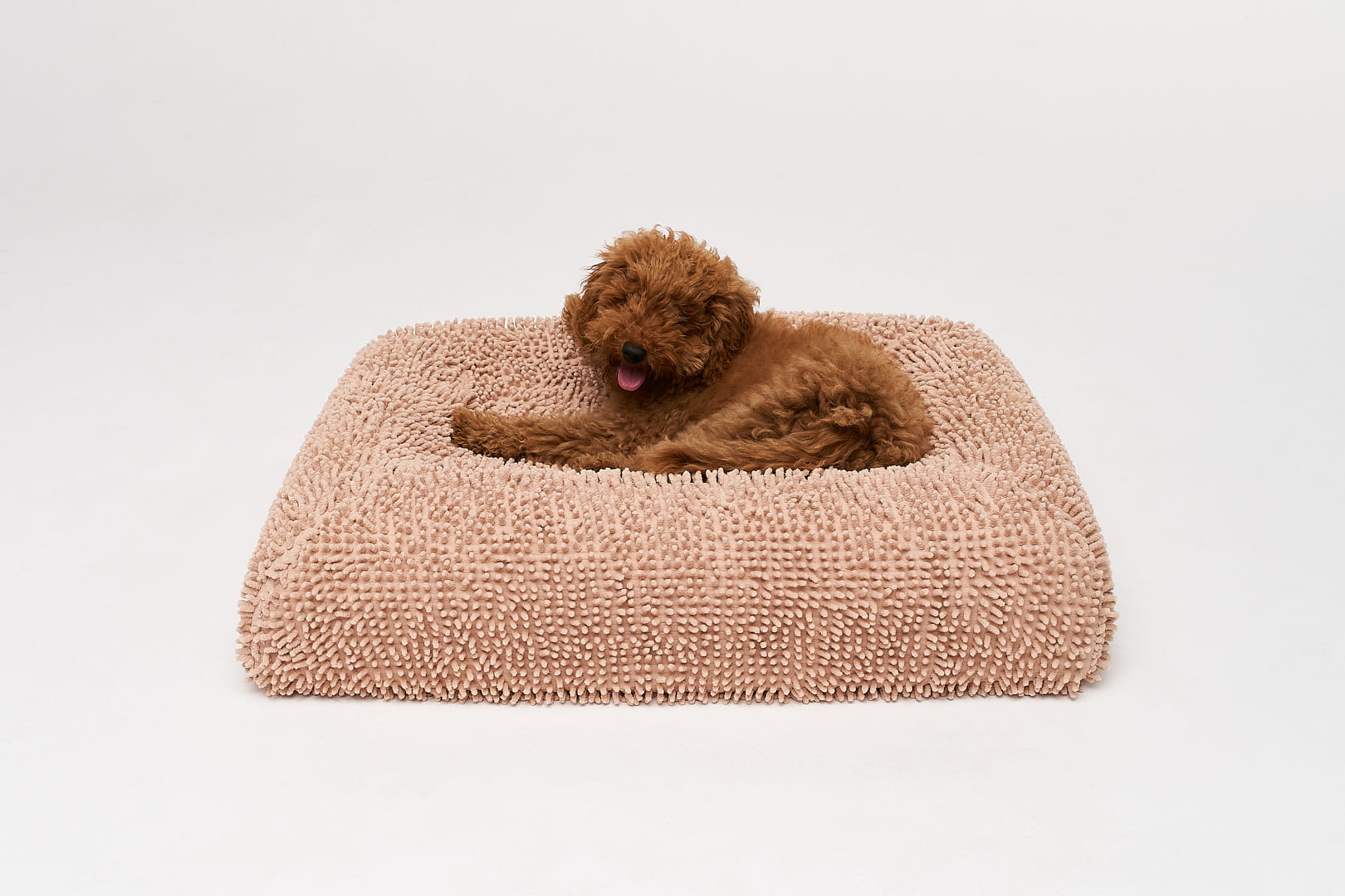 Microfiber protector for the premium boucle orthopedic bed