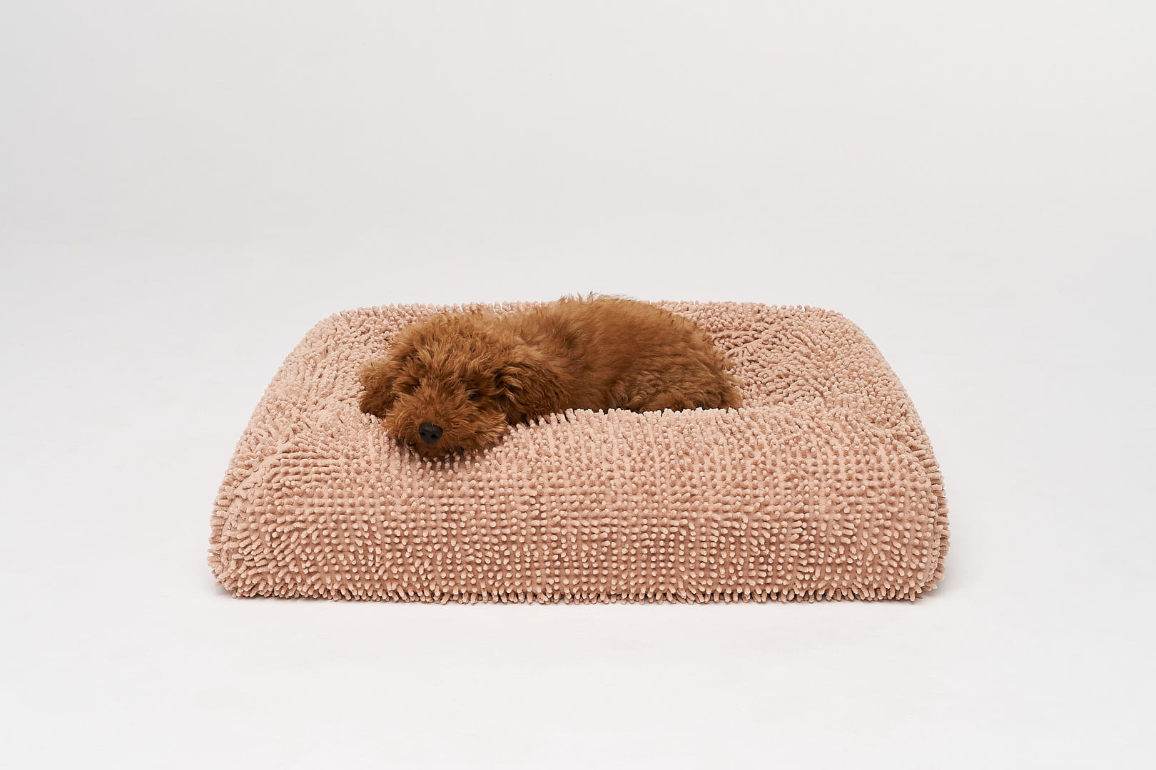 Microfiber protector for the premium boucle orthopedic bed